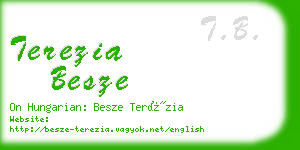 terezia besze business card